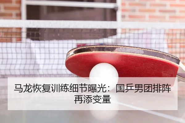 马龙恢复训练细节曝光：国乒男团排阵再添变量 | BIYINGSPORTS
